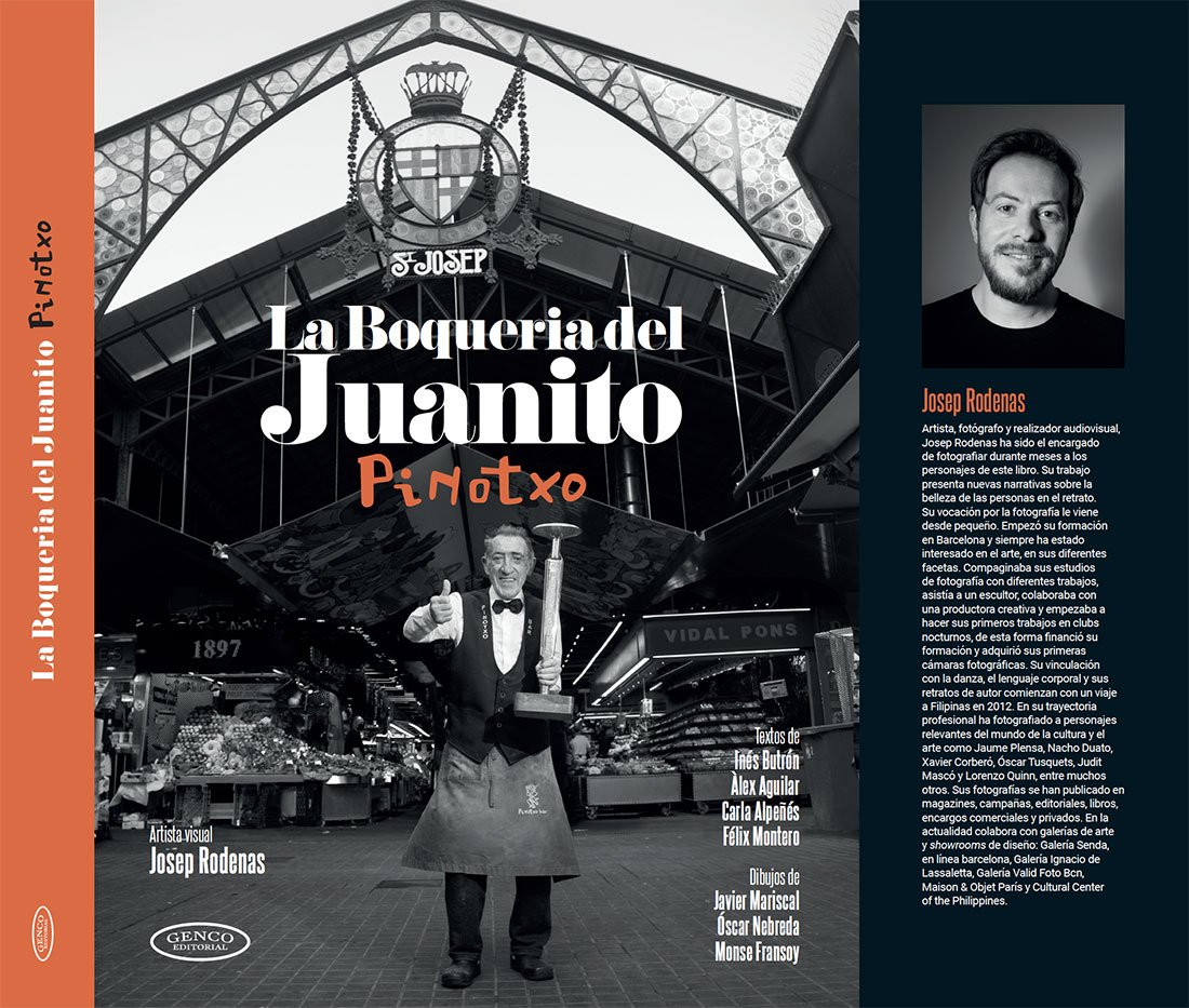 Portada libro La Boqueria de Juanito - Pinotxo